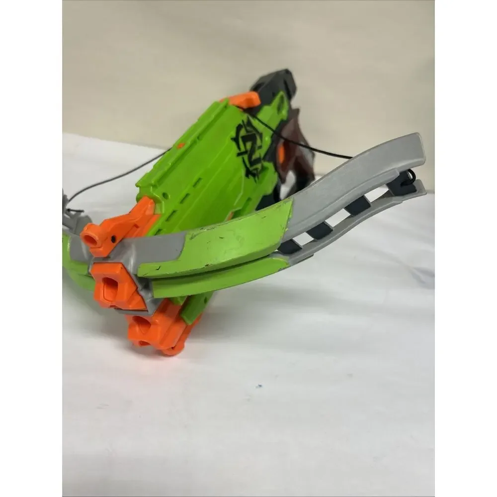 Nerf N Strike Elite Zombie Strike Crossbow Crossfire Dart Blaster Gun TESTED
